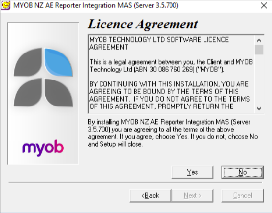 AE Reporter installer licence agreement window.png