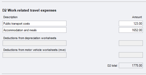 travel expenses ato business