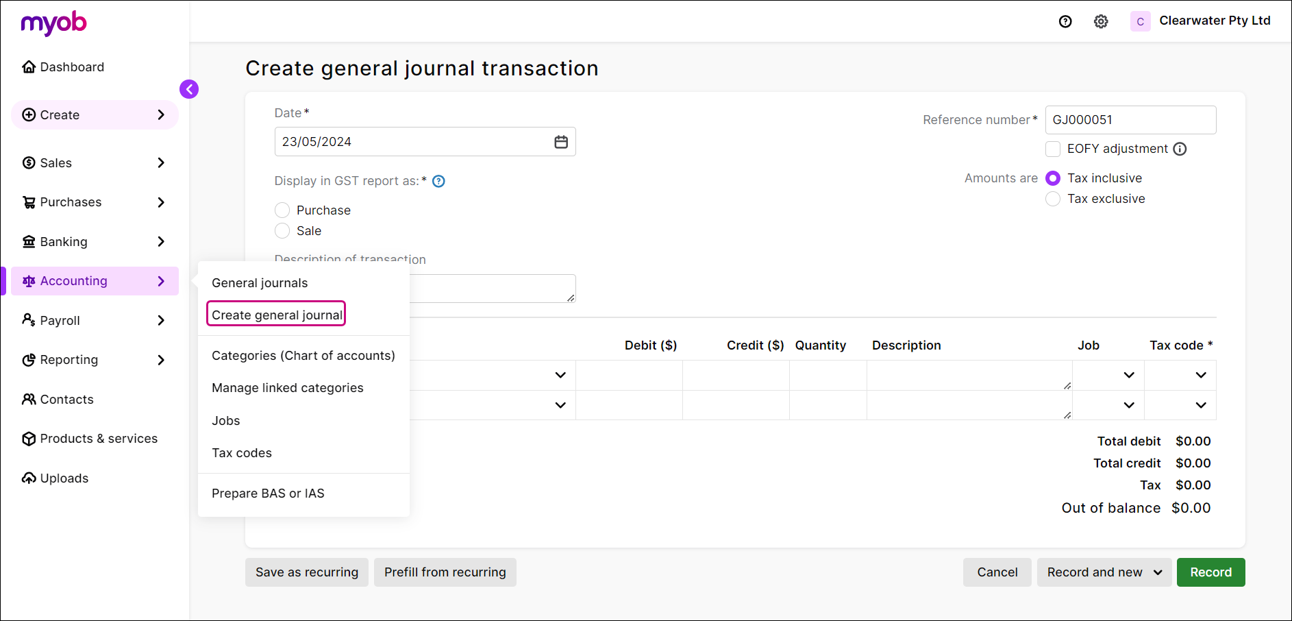 Create general journal.png