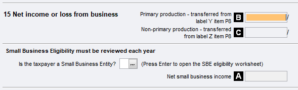 Item 15 label A SBE Eligibility ITR.PNG