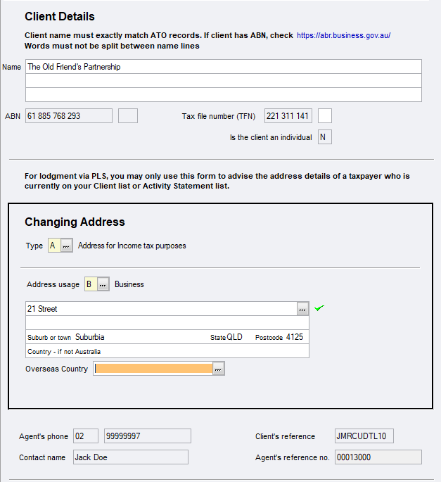 cud Change address partnership.PNG