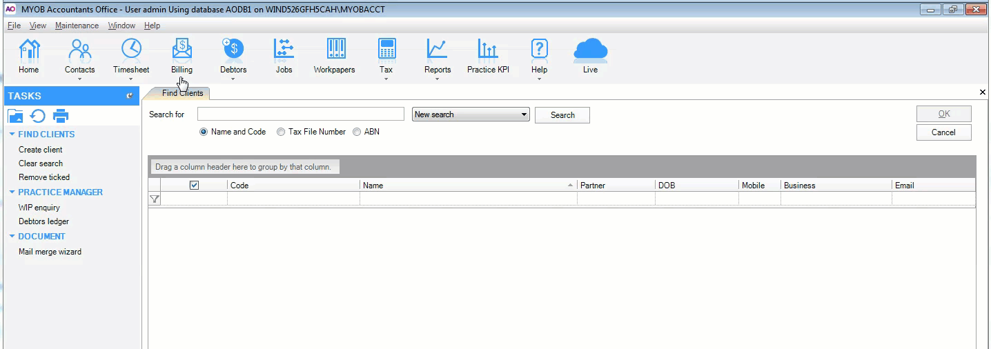 Finding client invoice.gif