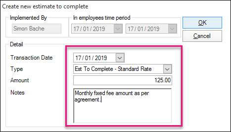 Create estimate window.png