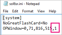Last number displayed in sol6sr.ini file.png