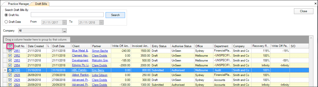 AE Draft Bills _ all bills selection.png